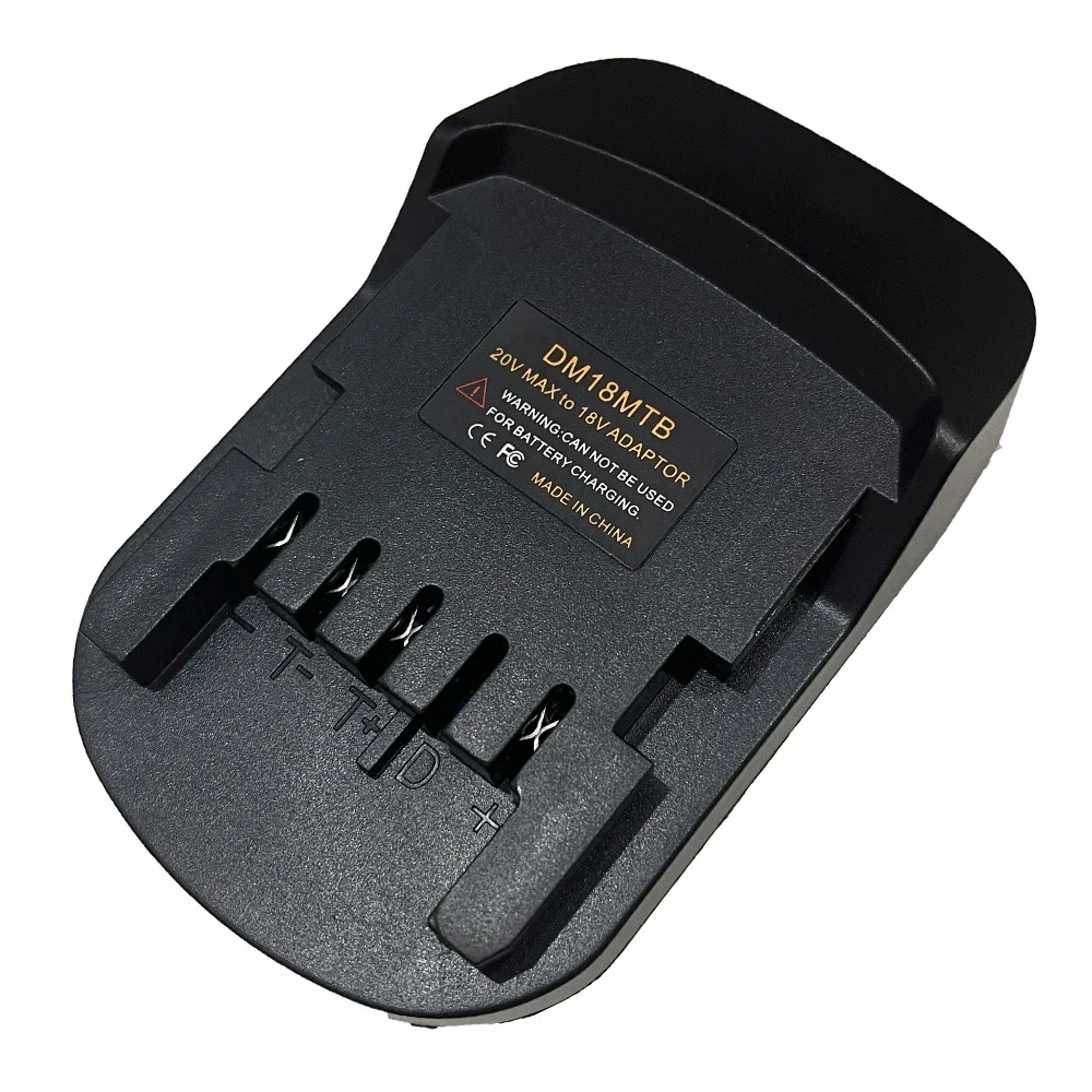 Imagem -06 - Bateria de Lítio Power Tools Adapter Converteradapter para Dewalt Milwaukee 18v 20v Li-ion Bateria Converter para Metabo 18v