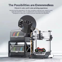 ANYCUBIC Kobra 3 V2 Combo 600mm/s Fast Printing FDM 3D Printer ACE Pro Filament Auto Leveling Desktop 3D Printer