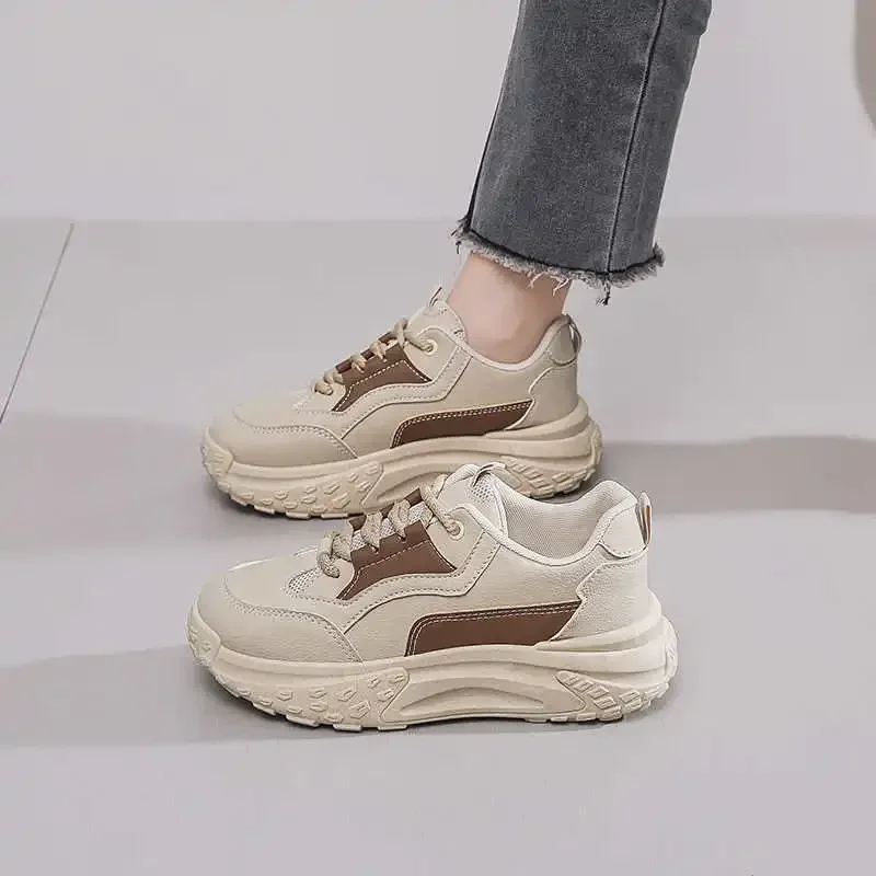 Zapatillas de deporte con aumento de altura de verano, botas informales blancas para mujer, zapatos morados, zapatos deportivos para mujer, zapatos de clase para gimnasio
