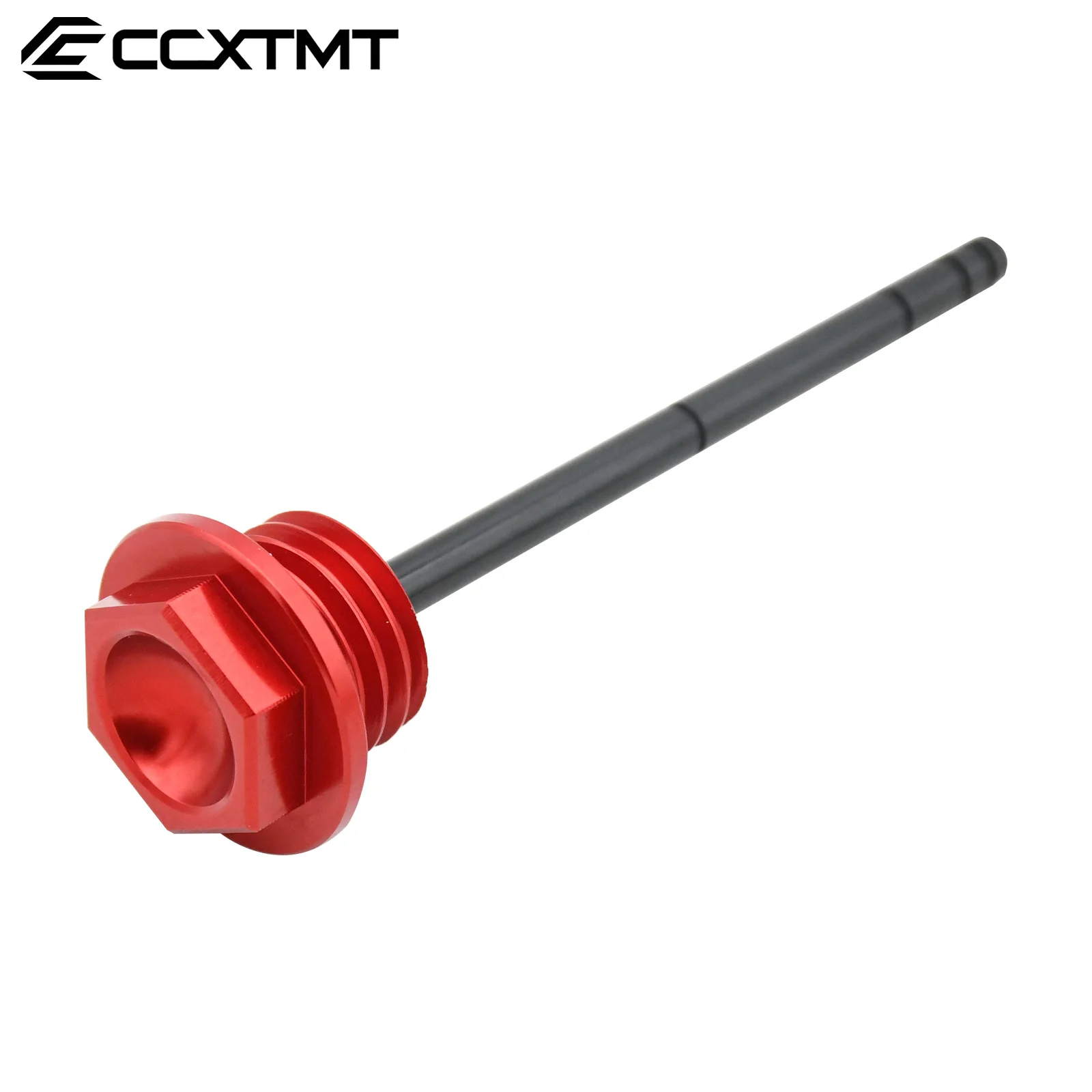 CNC Motorcycle Red Aluminum Oil Dipstick Gauge Plugs For HONDA CRF250X 250R 450X CRF450R CRF250X CRF250R 2004-2017 Universal