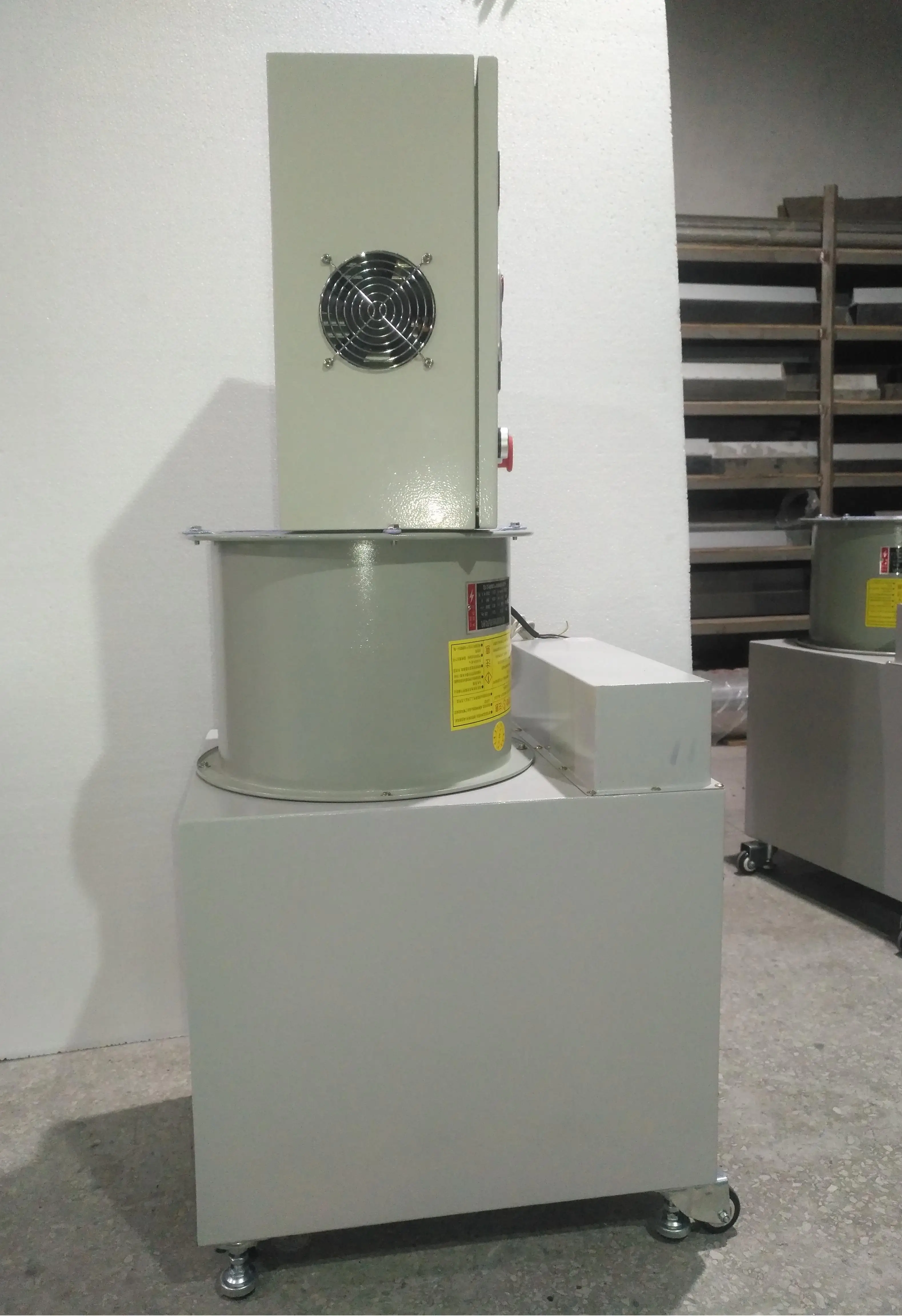 Ventilador Calentador de ventilador de motor de 380 V de acero inoxidable para invernadero ChickenDirect Fabricación de fábrica 12 KW Eléctrico 60 ℃   Calentador de aire caliente