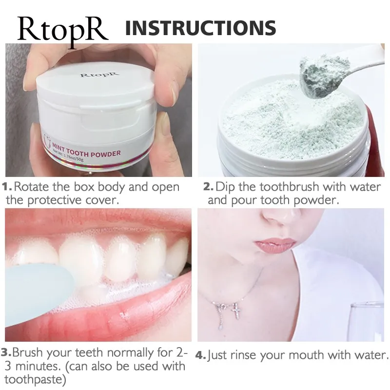 Dentistry Teeth Whitening Cleaning Powder Natural Pearl Essence Dental  Toothbrush Kit Oral Hygiene Removal of Stain Toothpaste