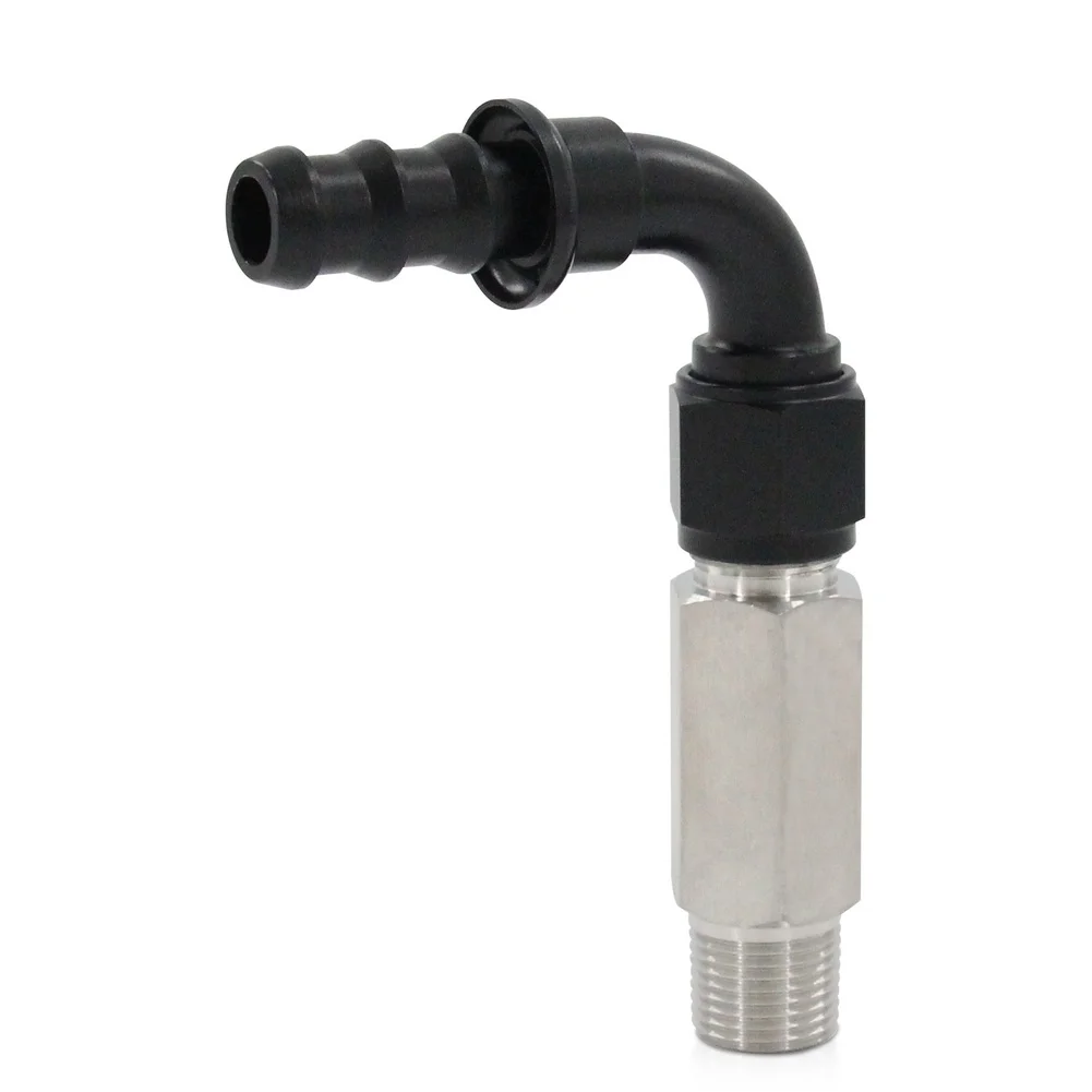 10AN Stainless Steel Heater Hose Connector Push Lock Design for Dodge For Ram 6.7L For Cummins 2007.5 OEM 55056711AC