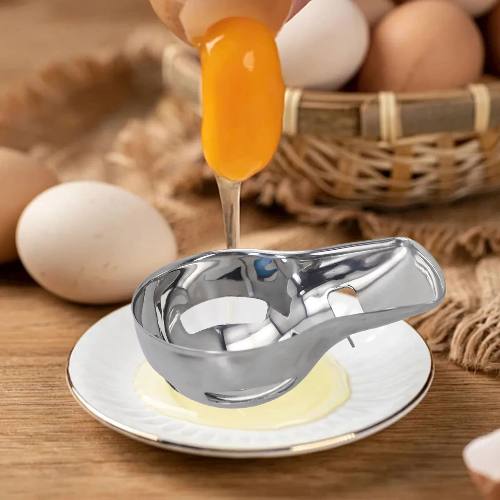 

Приготовление к выпечке, гаджеты для выпечки, легко очищаемый инструмент для разделения яиц, гаджет для выпечки, можно мыть в посудомоечной машине, длительное использование