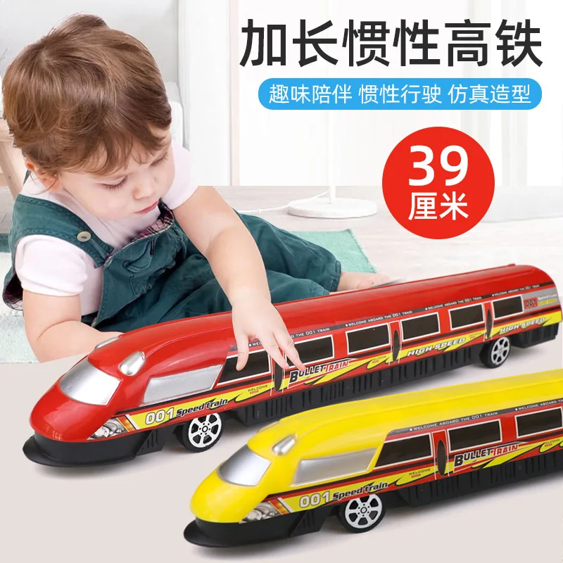 Jouet de Simulation de Train à grande vitesse pour enfants, voiture de maternelle, pour garçons, piste de Train souterraine