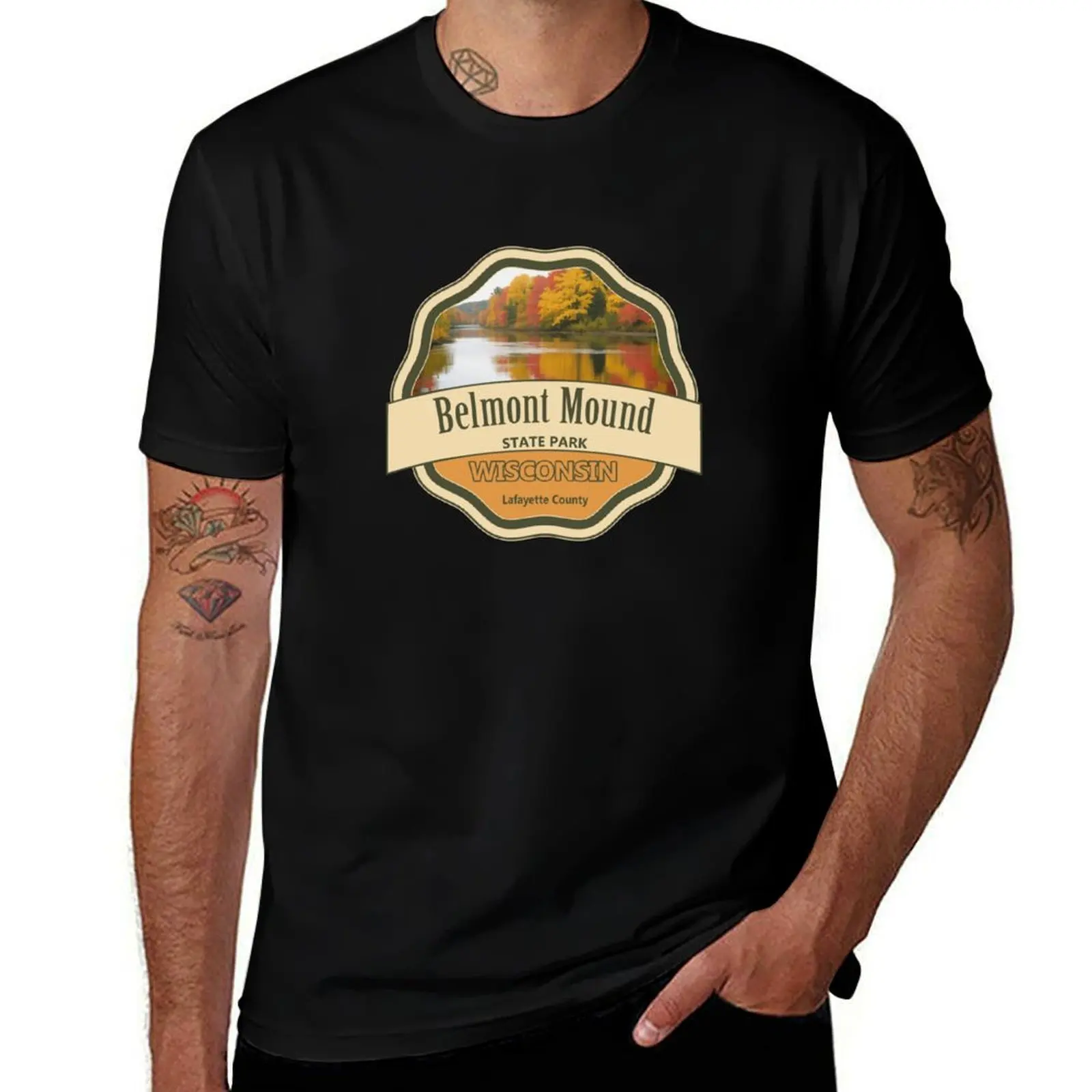

Belmont Mound State Park, Lafayette County, Wisconsin T-Shirt fashion shirts graphic shirts graphic t shirts T-shirt men