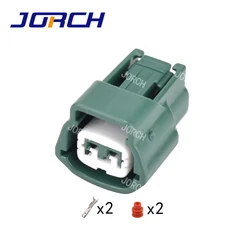 5Sets 2 Pin Green Female Sumitomo Waterproof Automotive Connector 6189-0775