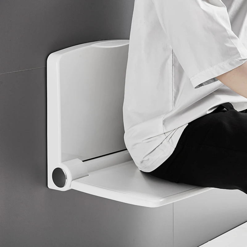Bathroom Chairs Foyer Wall Stool Bathroom Elderly Shower Chairs Shoe Stool Practical and Minimalist Folding Stools Folding Chair