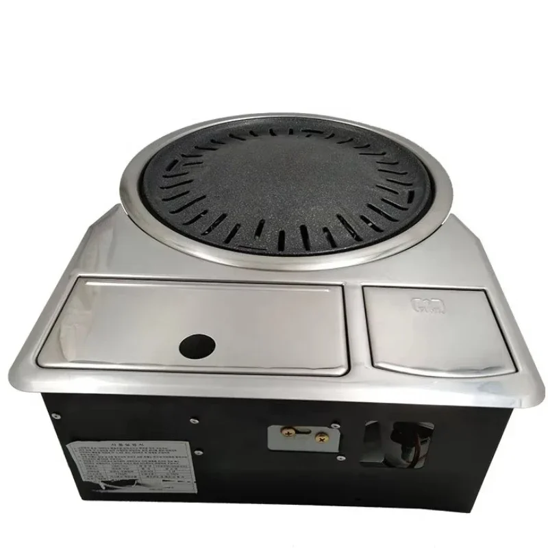 

Built-in propane gas tank stove fire boiler and grill table