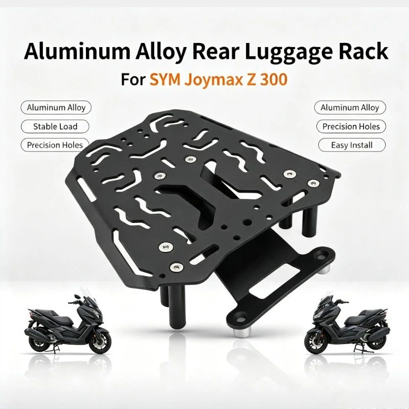 Motorcycle Rear Luggage Rack Tail Box Bracket Cargo Support Modification For Joymax Z 300