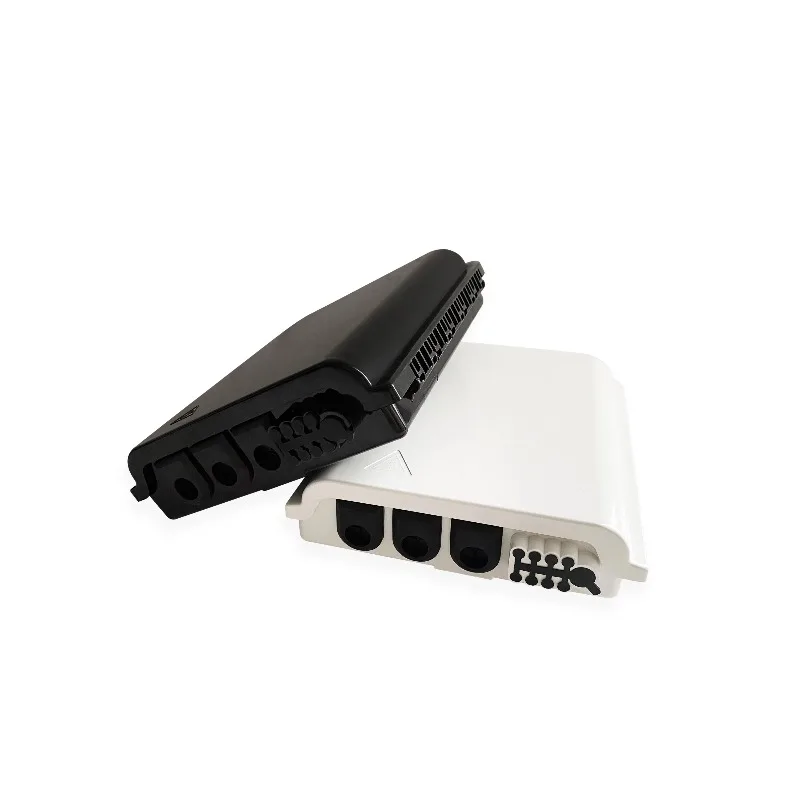 FTTH Wall Mounted 8 Core Fiber Optic Distribution Box Mini 8 Port Outdoor Waterproof Fiber Optic Cable Access Terminal Box
