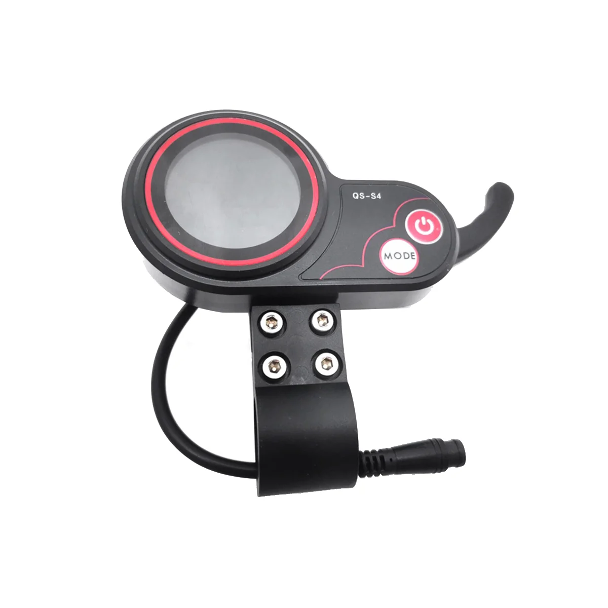 QS-S4 72V Thumb Throttle LCD Display Meter Only for Zero 11X Electric Scooter 6PIN Display Accessories