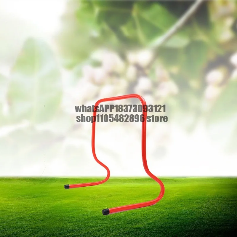 Football training hurdle frame Adjustable lifting agile fence Sensitive small fence hurdle Plastic jumping fence
