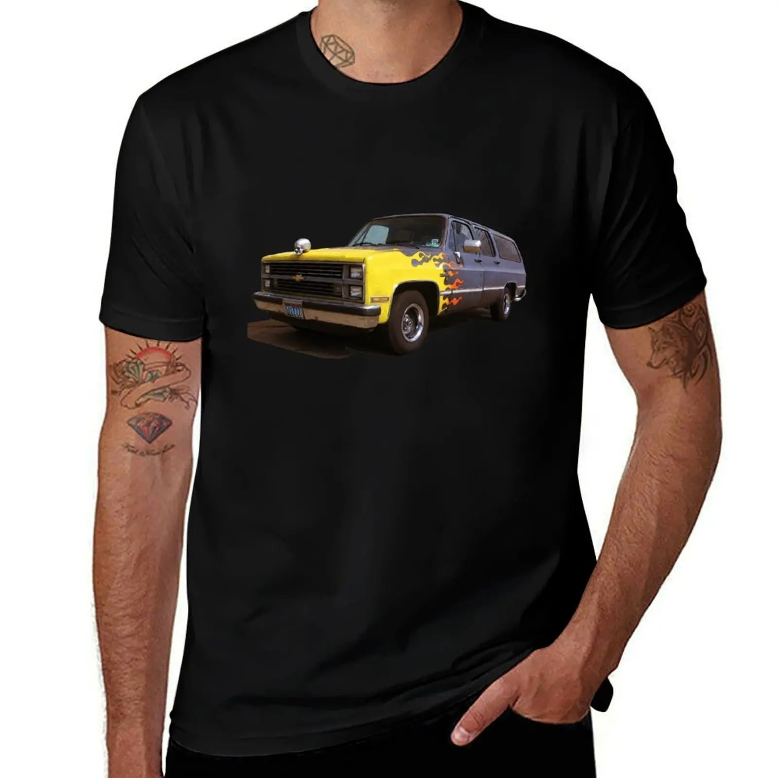 The Suburban of Death T-Shirt Casual Soft Cotton Short Sleeve Tee