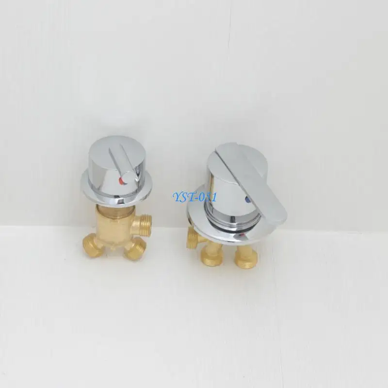 

E15A Copper Water Tap Switches for Adult Bathrooms Hot and Cold Water Control Valves Brass Bathtub Faucets Switches Home