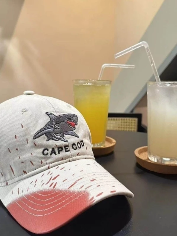 

Street Sle ark Design Ball Cap Wide Brim Hat Face Slimming Unique Small ence Baseball Cap ex Outdoor Hat