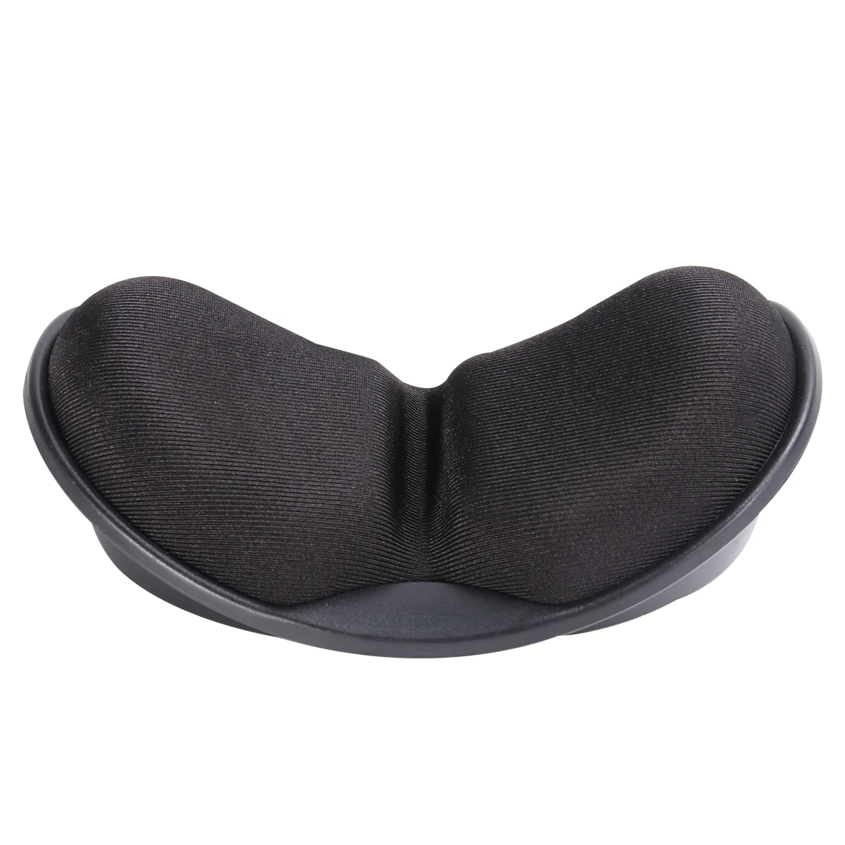 1Pcs Mouse Wrist Rest Pad Premium Memory Foam Ergonomic Design Relieve Hand Fatigue for Office Gaming Black Comfortable Hand