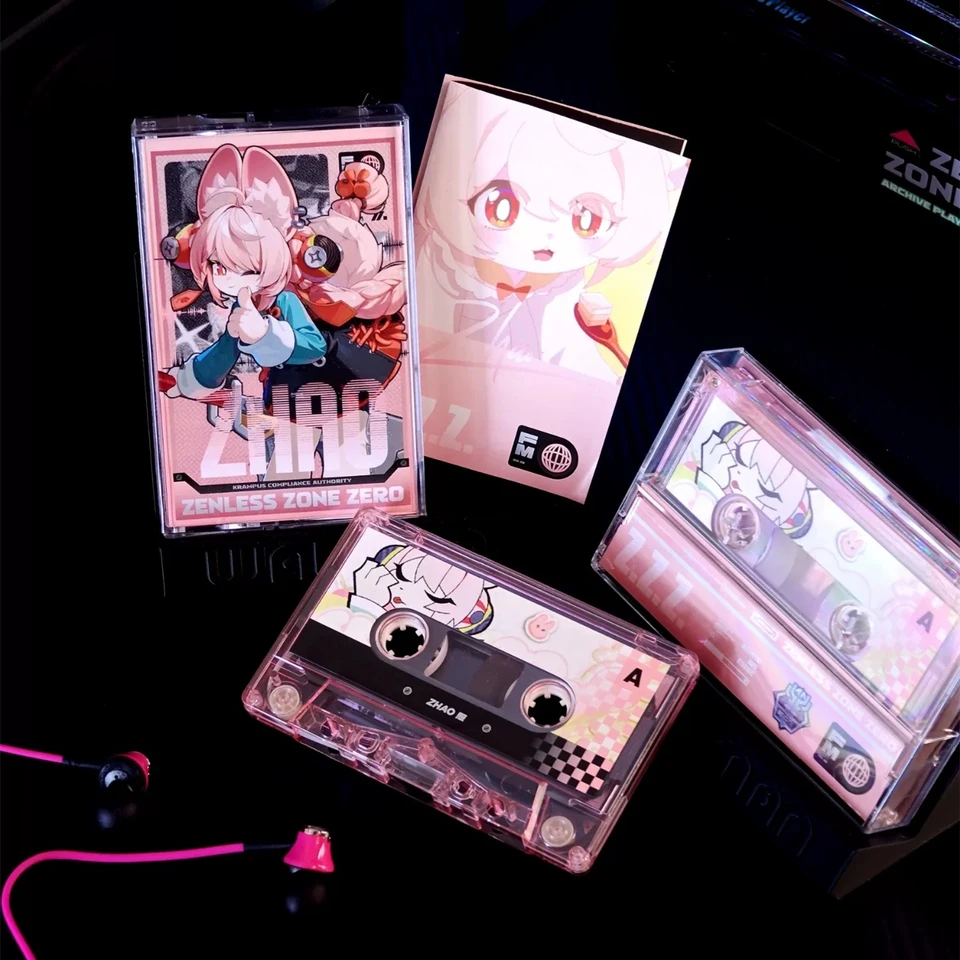 キムジュンソトレカセット Game Zenless Zone Zero Zhao Music Tape Ohzora Naomi OST Album