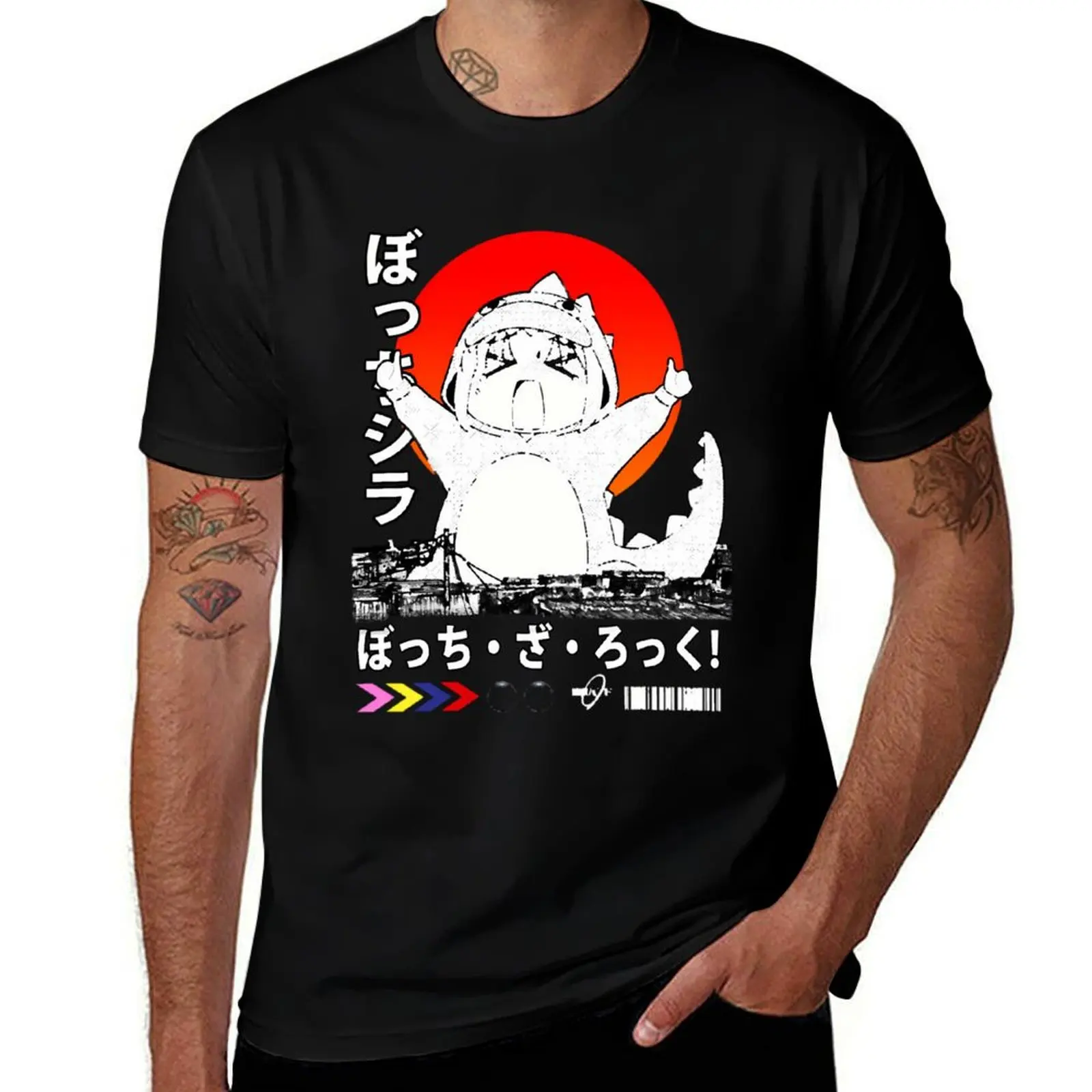Bocchi Kaiju \t T-Shirt Casual Work Wear T-Shirt