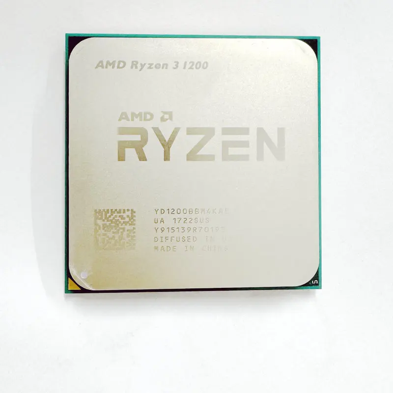 AMD Ryzen 3 1200 R3 1200 3.1 GHz Quad-Core Quad-Thread CPU YD1200BBM4KAE ซ็อกเก็ต AM4