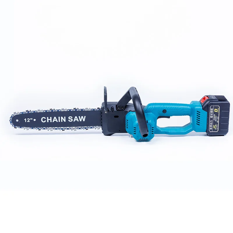 Brushless electric chain saw 12 inch high power lithium high-speed wireless saw household outdoor wood