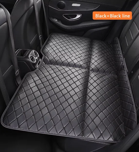Car Rear Seat Travel Bed Foldable Portable Traveling Mattress Large Load-Bearing Sleeping Cushion For Suv Sedan MPV