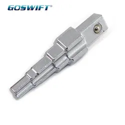 GOSWIFT 1/2 Inch Drive Valves Lugs Nipple Tank Connection 5 Steps Drive Radiator Spud Wrench Universal Spanner 10 12 13 17 21MM