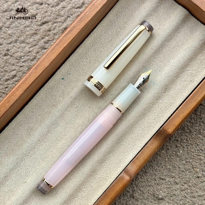 

Ручка-фонтан JINHAO 82 ограниченной серии, разноцветная, EF/F/M, с пером Hongdian, каллиграфическая ручка, канцелярские товары, школьные и офисные принадлежности