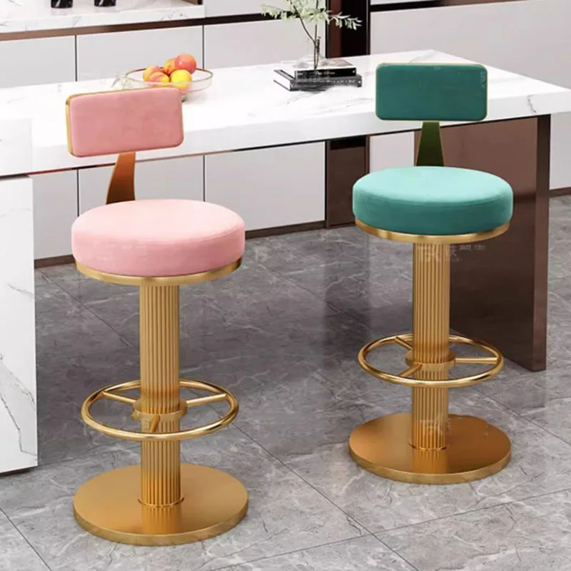 

Design Modern Bar Chairs Bedroom Adjustable Kitchen Nordic Bar Stools Nordic Minimalist Silla Alta Para Barra Home Furniture