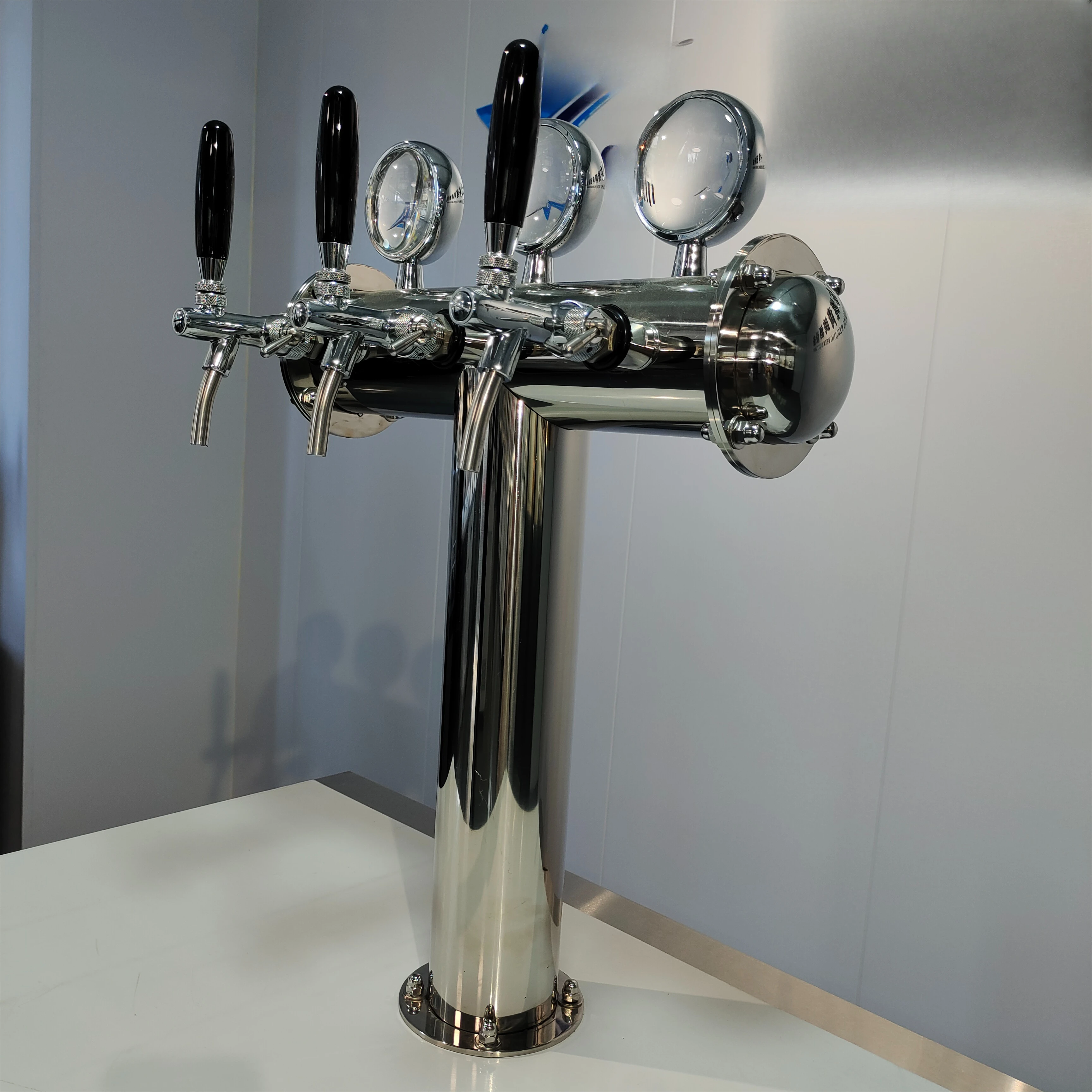 High-quality T-type commercial beer dispenser with durable beer tower and faucet