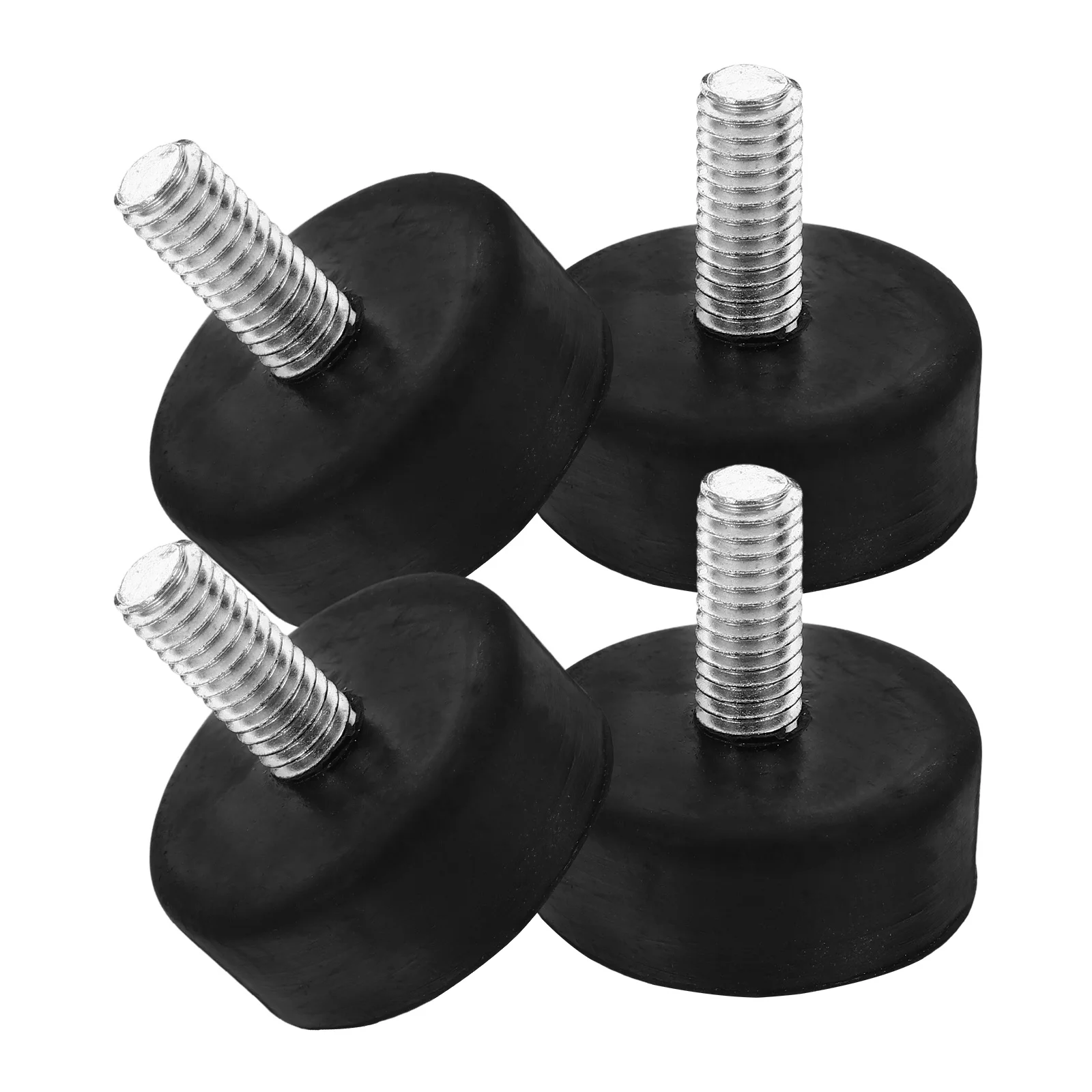 

4pcs Adjustable Rubber Feet For Furniture Height Adjusters Non-Slip Leveling Pads Table Chair Leg Risers Home Office Furniture