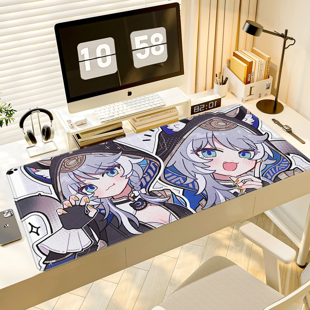 

Mouse Pad Game Rubber Mini Pc Honkai Star Rail Cipher Keyboard Pad Laptop Computer Speed Desktop Mat Gaming Acessories Mousepad