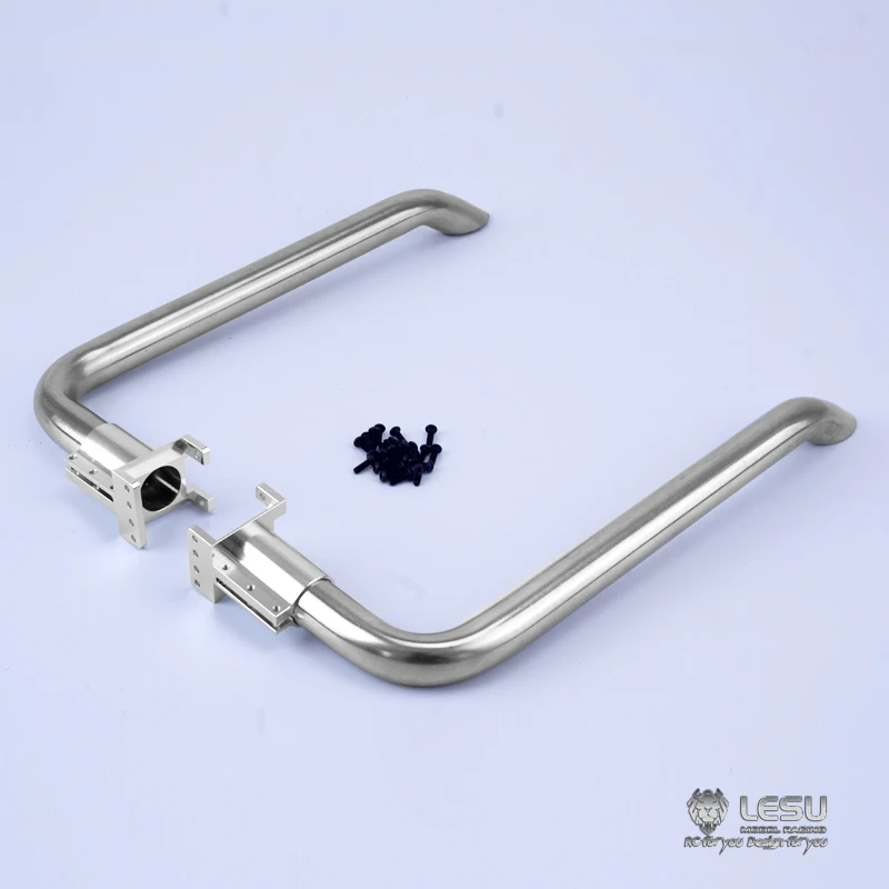 

LESU1/14 chimney exhaust pipe American truck Tamiya tractor full metal upgrade accessories