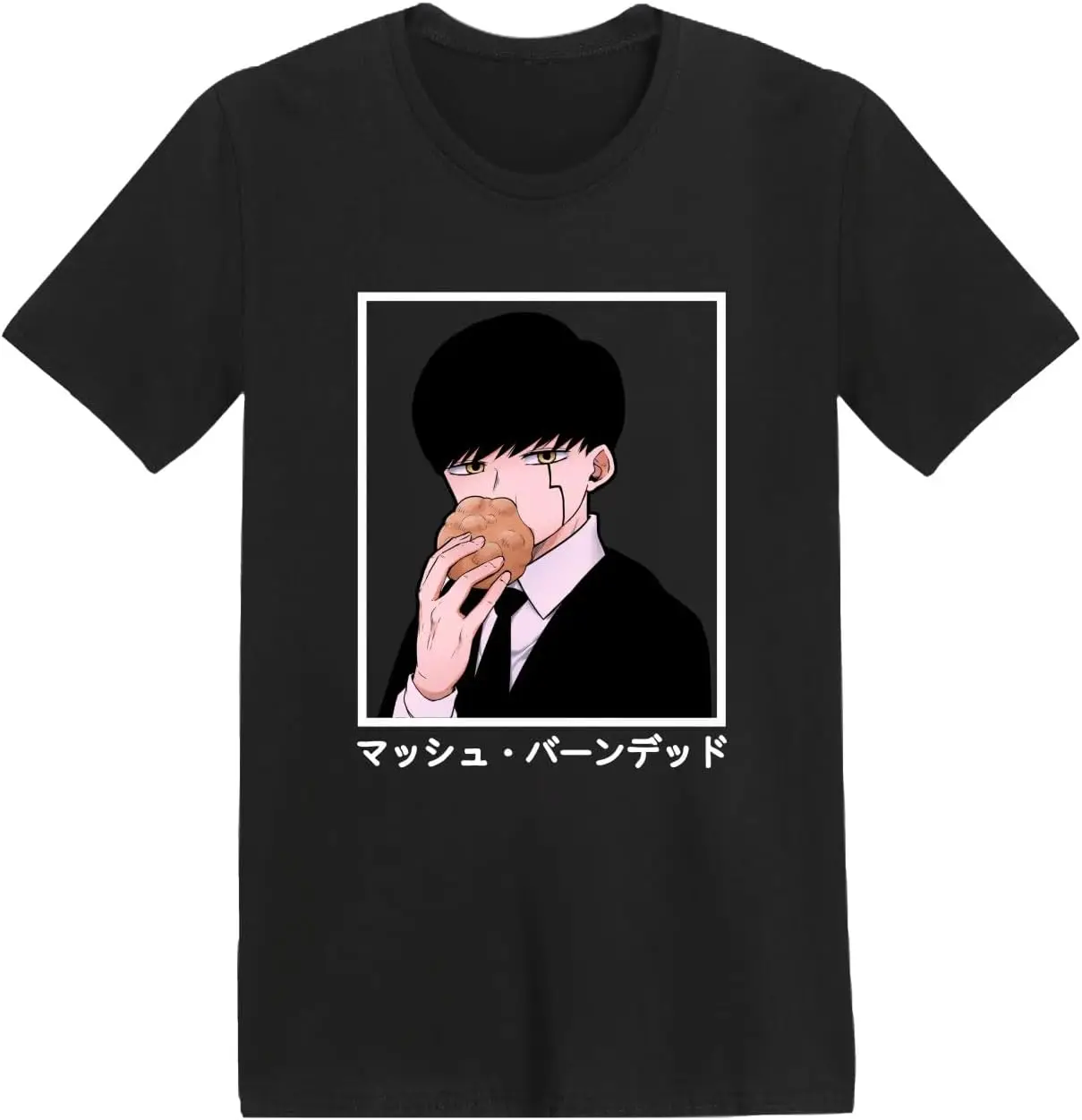 

Mashle Magic and Muscles Аниме Футболка Merch Повседневная футболка с короткими рукавами Uni