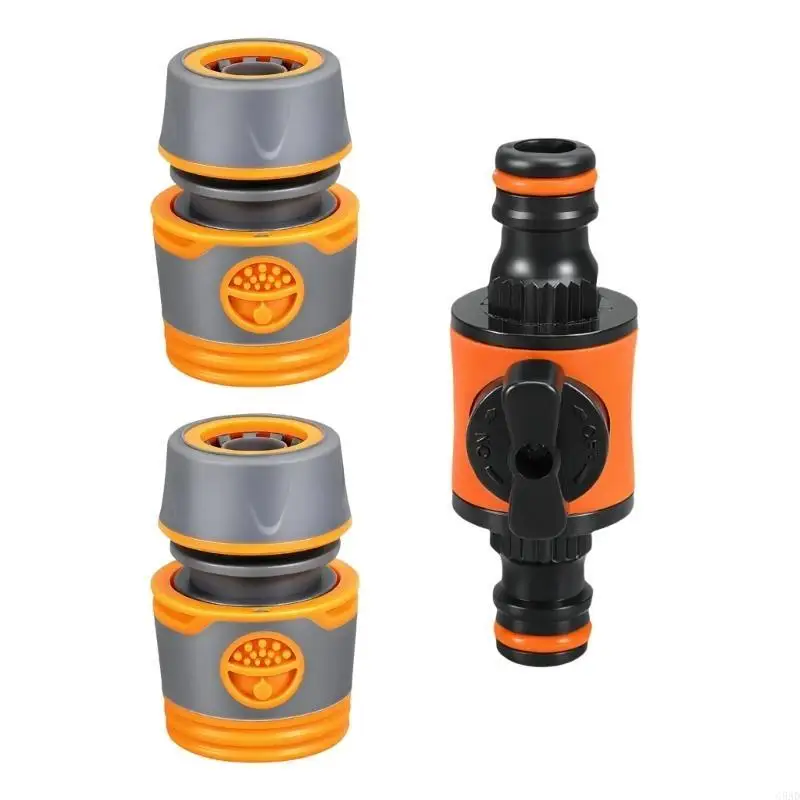 

Quick Connection Hose Attachments Set Flows Control Valves Ergonomic Handling C5AD