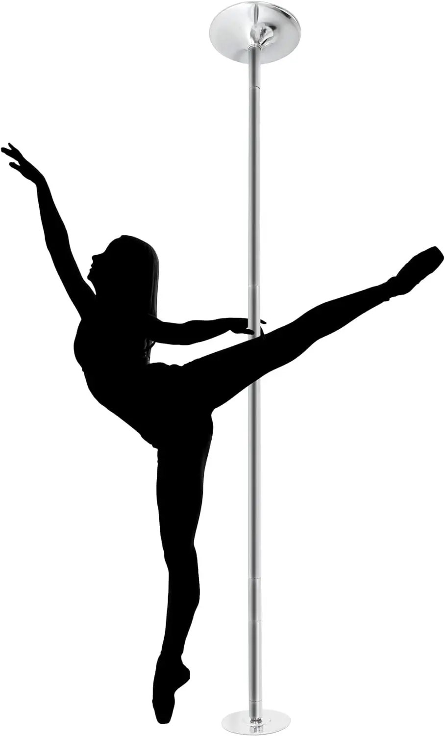 Removable Adjustable Stainless Steel Portable Firm Dance Pole Tube Spinning Dance Stripping Pole
