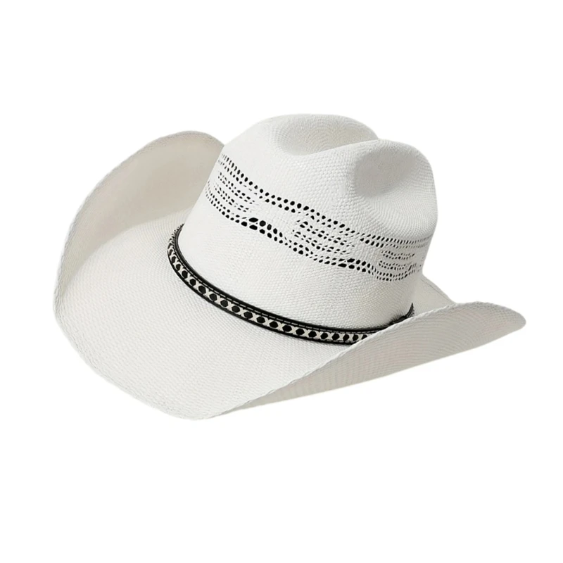 New Stylish White Panama Hat Men and Women Hat Casual Outdoor Wear Trendy Hat Accessory for Beach and Party Wear