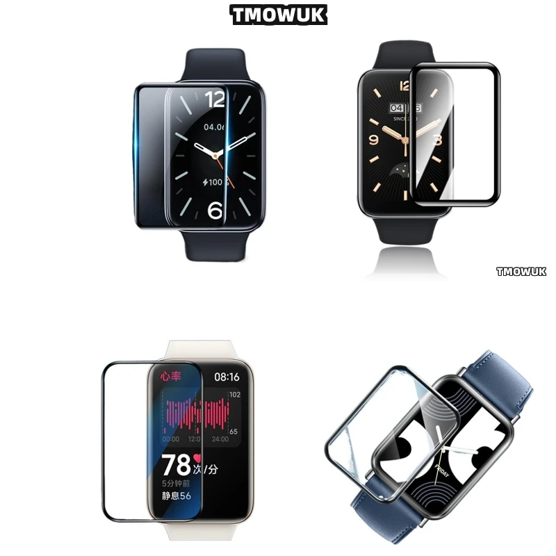 

For Xiaomi Band 4 5 6 7 8 9 10 Pro, Matte Finish PMMA Film, Provides Sleek Look And Feel