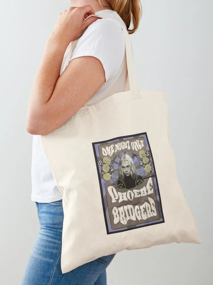 

Phoebe BRIDGERS poster Tote Bag tote bag women Canvas stote bag Woman shopper Lady bags