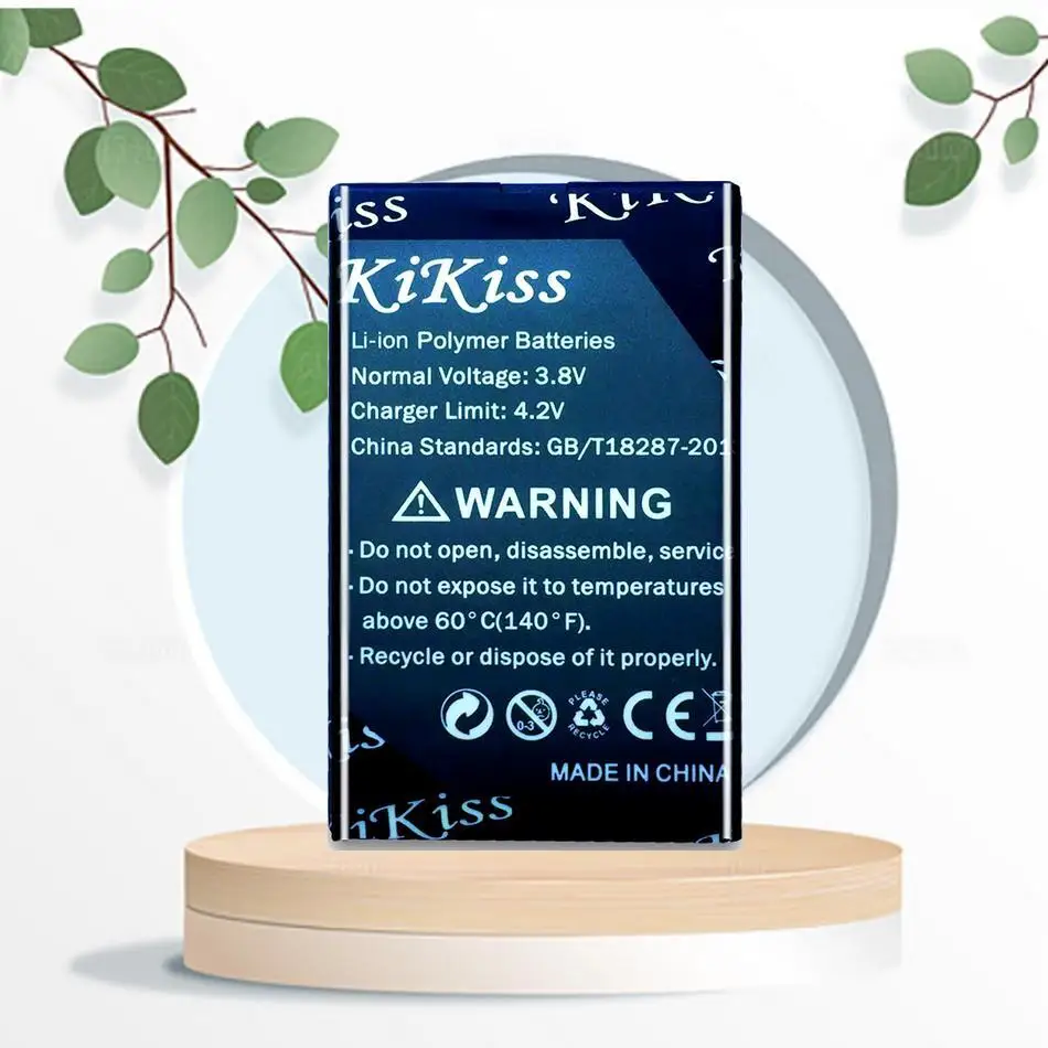 

Kikiss Battery 2400Mah BL-4J For Nokia Lumia 620 C6 C6-00