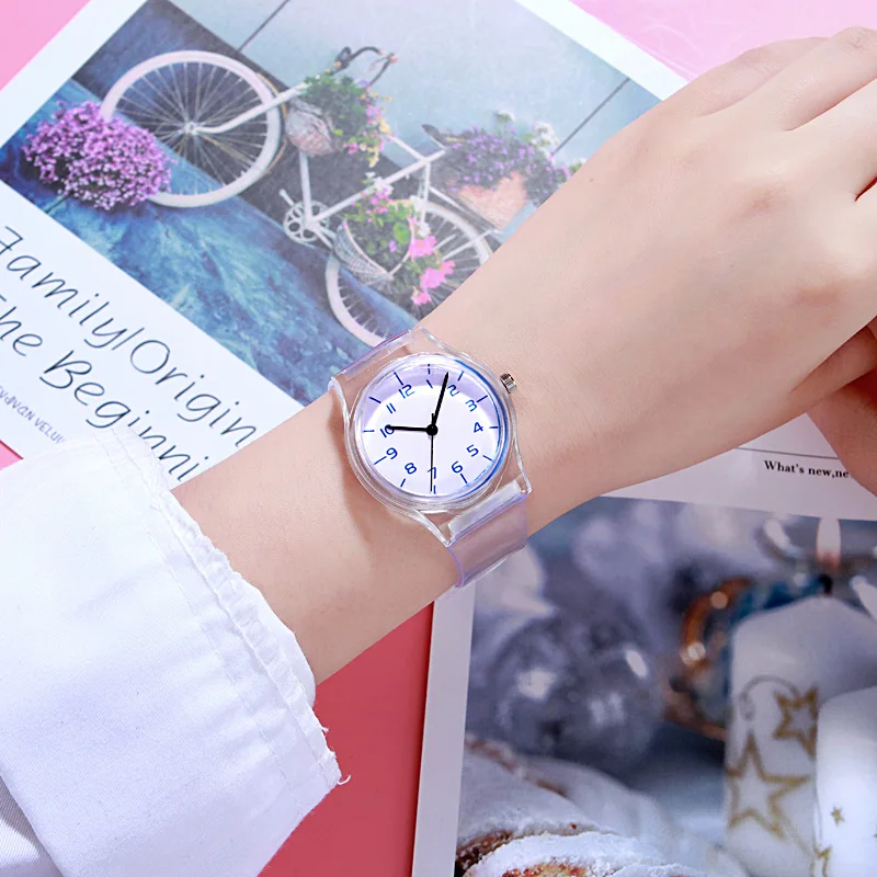 

Cute Fashion Boys Girls Quartz Watch Kids Children's Student Time Clock Wristwatch Number Dial birthday Gifts Kids Watch