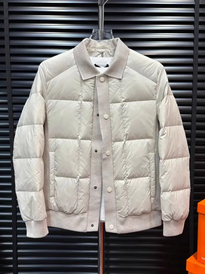 

Мужская комфортная и стильная куртка-пуховик с воротником, осенне-зимняя новинка, высокое качество, европейский стиль...