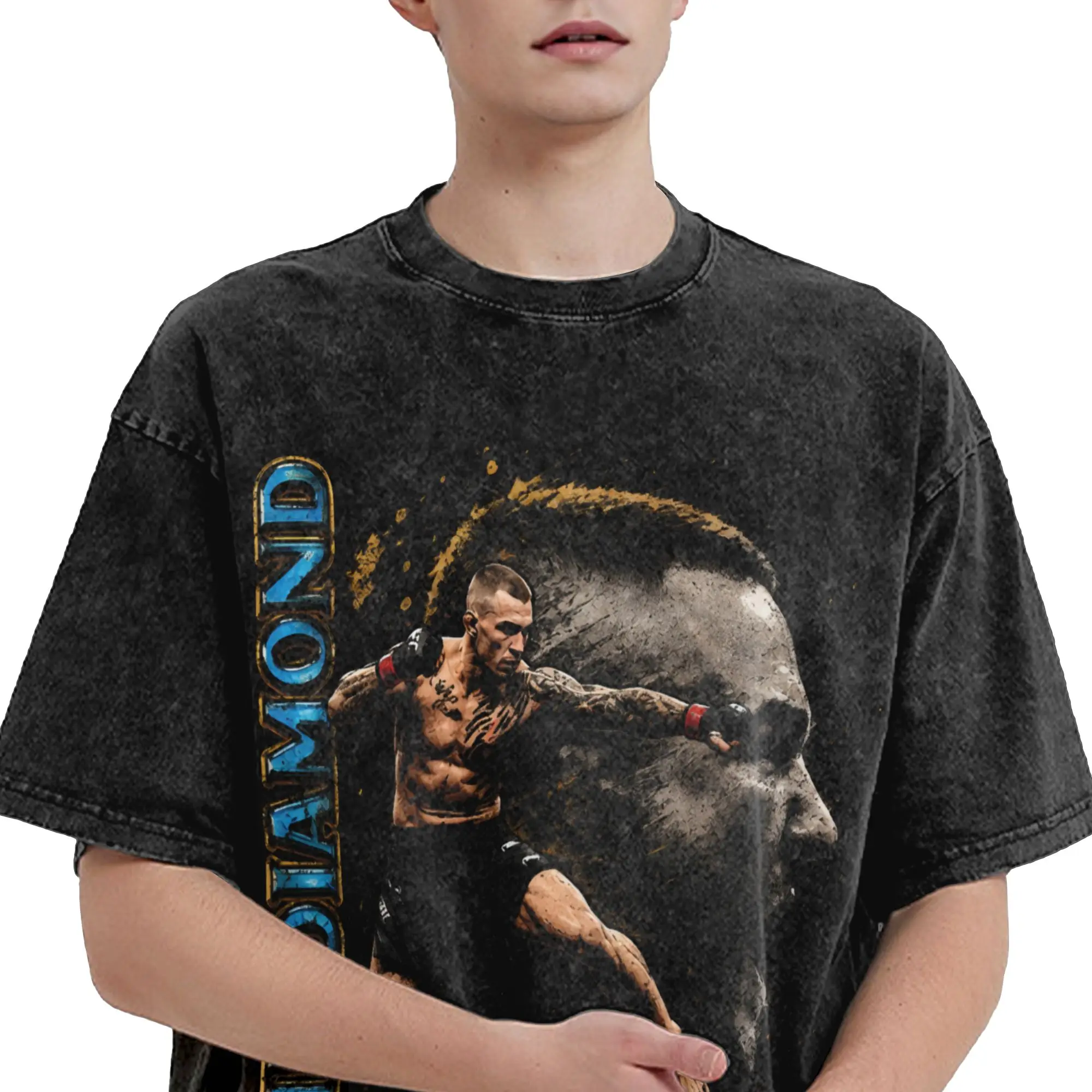 Summer The Diamond Dustin  Washed T Shirt Merch Oversize T-Shirt  for Men Women Tees