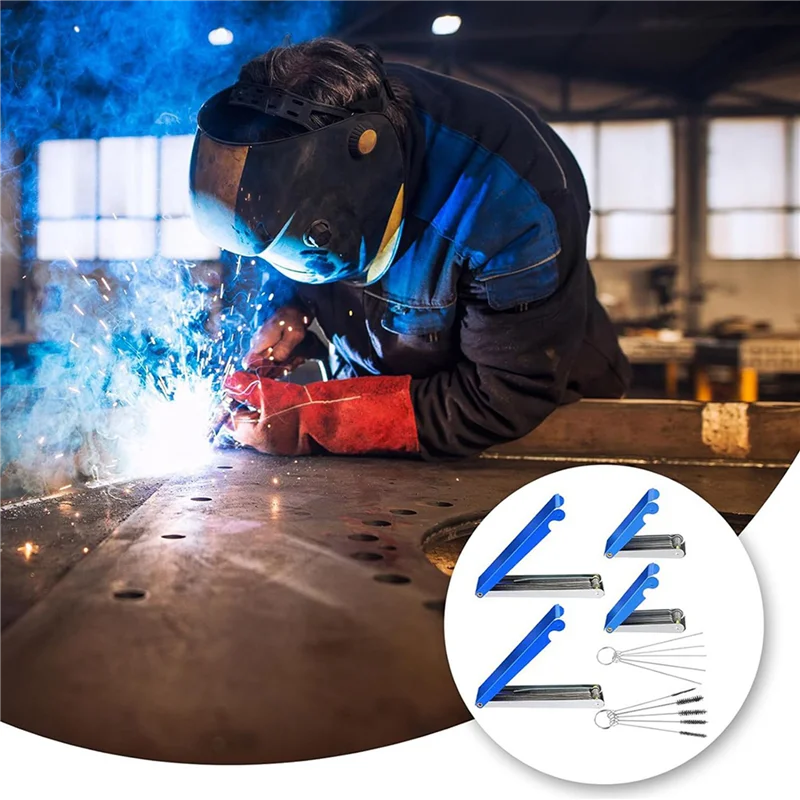 

ABRS-8Pcs Orifice Cleaning Tool, Cutting Torch Tip Cleaner Tool Kit Welding Tip Cleaner Set For Welding Stove Gas Nozzles,A