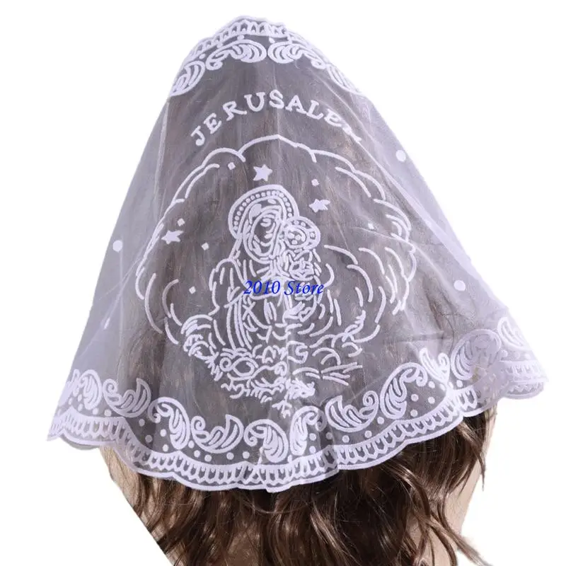 F3MF Sciarpa multifunzionale Foulard compatto in misto poliestere per viaggi d'affari