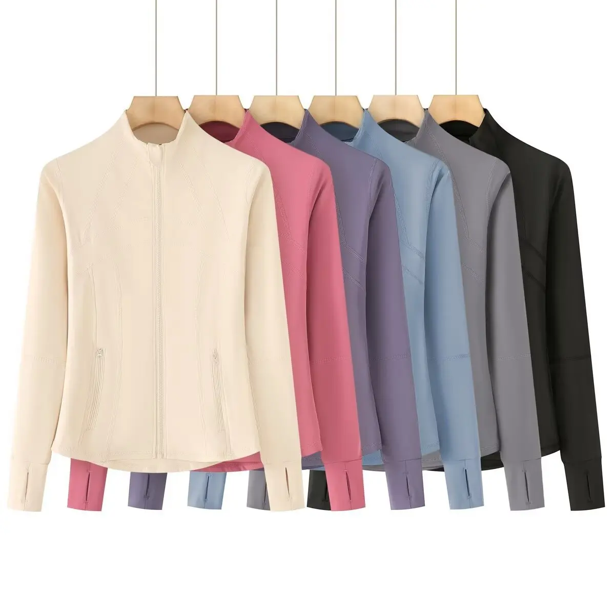 

Пальто для йоги для женщин, плотный быстросохнущий спортивный топ с длинными рукавами для похудения, профессиональная одежда для фитнеса для утренних бега