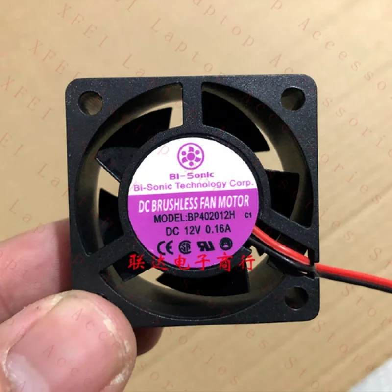 

F for BI-SONIC BP402012H DC12V 0.16A 4CM 4020 DC Cooling Fan