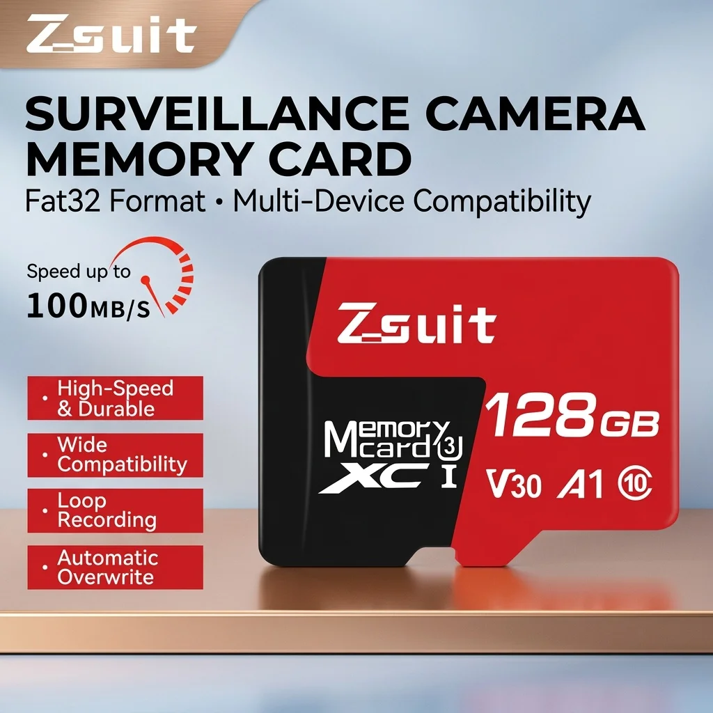High-speed and Large-capacity Tf Memory Card Mobile Phone Monitoring Car Driving Recorder Universal Memory Card