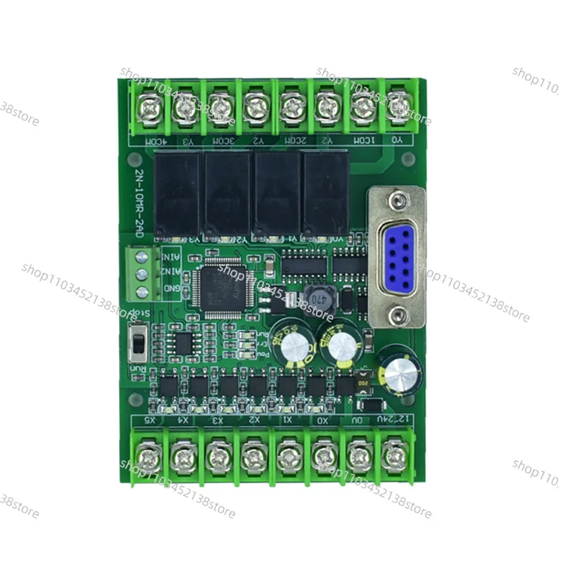 

Плата промышленного управления ПЛК FX2N-10/14/20/24/30/MR/MT с программируемым контроллером RS485