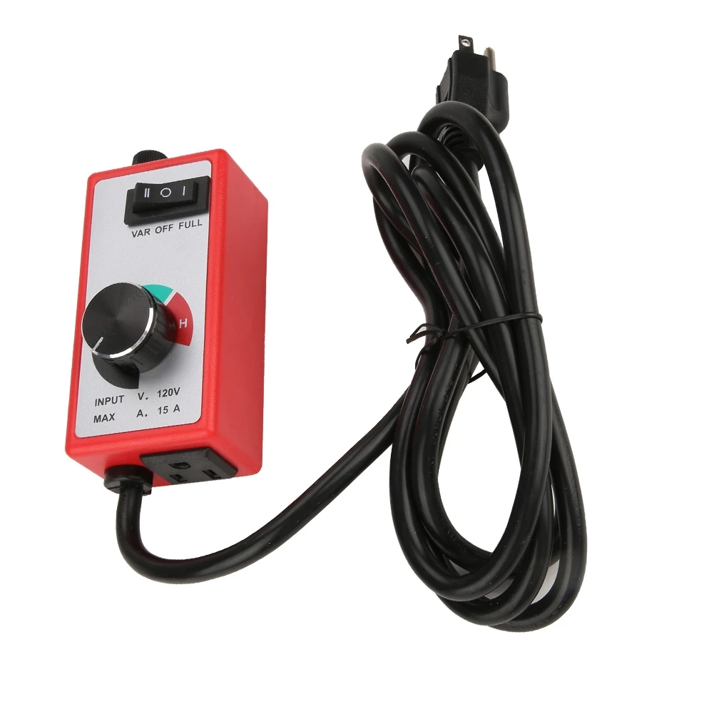 Router Fan Variable Speed Controller Governor Electric Motor Rheostat Red